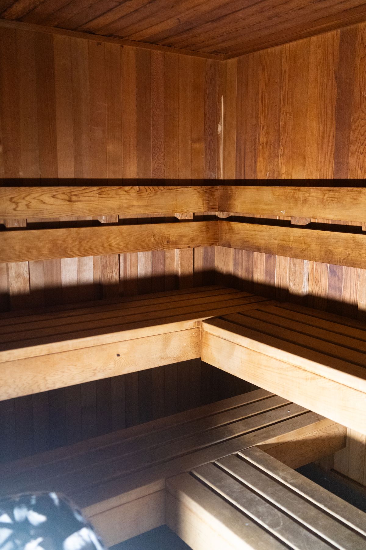 Sauna at M2 Training Club